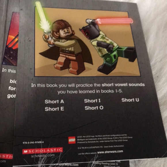 Lego Star Wars Scholastic Phonics Pack - Picture 11 of 13